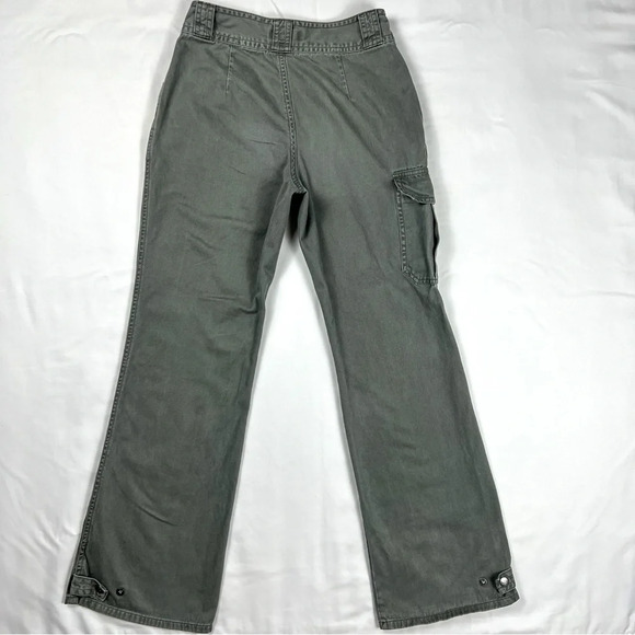 Y2K Olive Green Utility Pants - Picture 2 of 10